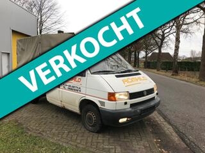 Volkswagen TRANSPORTER 2.5 TDI 292 GEZOCHT GEVRAAGD TRANSPORTER CADDY LT TARO TOPPRIJZEN