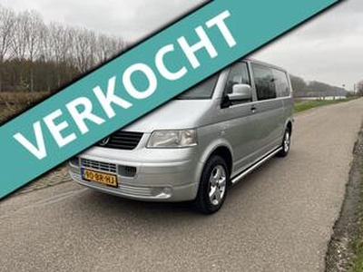 Volkswagen TRANSPORTER 2.5 TDI 340 High.DC LANG | 1e EIGENAAR! | NW APK