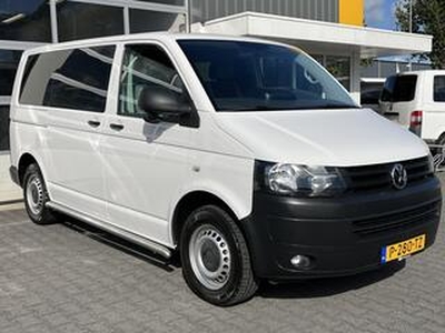 Volkswagen TRANSPORTER Kombi 2.0 TDI 140 pk DSG Automaat L1H1 8-persoons BTW en BPM vrij Airco Cruise control PDC Trekhaak 1e eigenaar Ideaal voor ombouw naar camper Euro 5