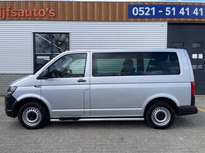 Volkswagen TRANSPORTER Kombi 2.0 TDI 150pk L1H1 Comfortline DSG automaat 9 persoons / rijklaar ? 28.950 ex btw / ? 35.029,50 incl btw / handbediening rem en gas ! / airco / cruise / navigatie / zilver metallic / trekhaak 2500 kg !