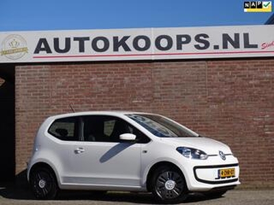 Volkswagen UP! 1.0 move up! 3-Deurs | Airco | Elektr. pakket | Radio-cd | 67dkm NAP | NL Auto | DEALER-STAAT