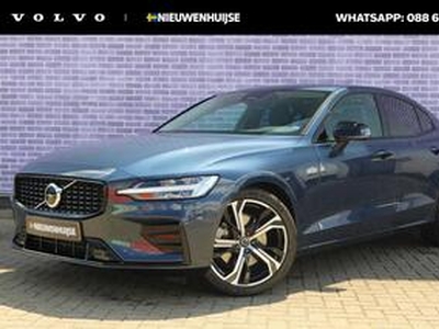 Volvo S60 B3 Automaat Plus Dark | Heico uitlaten | Google Maps | Adaptive Cruise | BLIS | Leder | DAB+ | Extra getint glas | 19