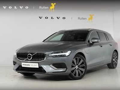 Volvo V60 T8 390PK Automaat Recharge AWD Inscription Panoramadak / Lederen bekleding / Standkachel / Elektrich verstelbare stoel met geheugen / Donkere ramen achter / Stoel verwarming / Keyless entry & start / Electr. achterklep / etc / etc