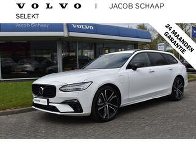 Volvo V90 Recharge T8 390PK AWD R-Design | HUD | B&W | Luchtvering | Schuifdak | BLIS | Elektrische stoelen |