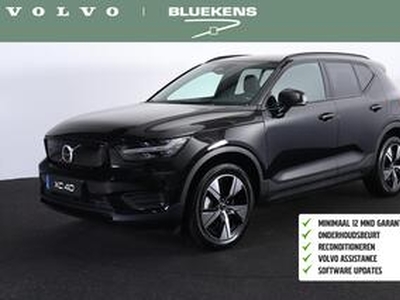 Volvo XC40 Recharge Single Plus - IntelliSafe Assist & Surround - Parkeercamera achter - Verwarmde voorstoelen & stuur - Parkeersensoren voor & achter - Draadloze tel. lader - High performance audio - Extra getint glas - 19' LMV