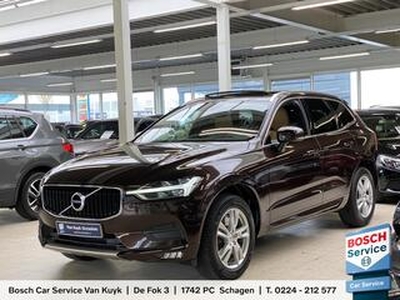 Volvo XC60 2.0 D4 Momentum 190 Pk / NL-Auto / Automaat / Open/Pano-Dak / Vol-Leder / Intellisafe Pro Line / Scandinavian Line / ext. styling set / Trekhaak / LMV 18' / ENZ.