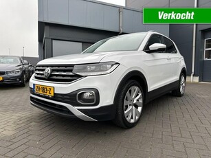 Volkswagen T-cross 1.0 TSi Style Wit, Automaat, NAP, 1e eigenaar, navigatie, airco