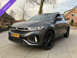 Volkswagen T-ROC BISINESS 1.5 TSI DSG 3X R-LINE PANORAMADAK KEYLES Q LICHT MATRIX CAMERA BLACK STYLE SIDE ASSIST STOEL/STUUR VERW DYNAMASCH KNIPPERLICHT EEC 18 INCH LM