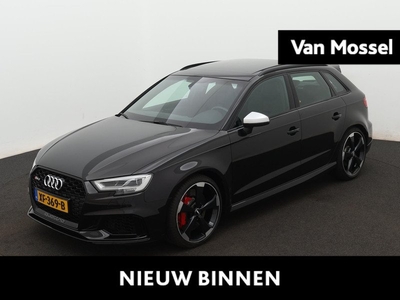 Audi A3 Sportback 2.5 TFSI RS 3 quattro 400 PK | Automaat | Navigatie Plus | Panorama dak | Bang & Olufsen Sound System | Audi Magnetic Ride | LED Koplampen | 19 inch lichtmetalen velgen | Achteruitrijcamera | Virtual Cockpit | Stoelverwarming |