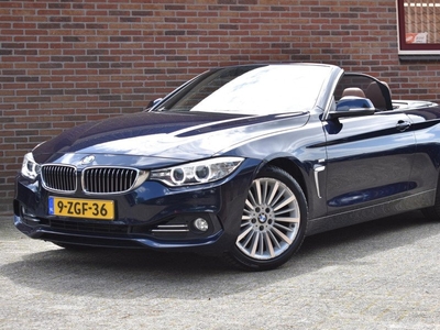 BMW 4-serie Cabrio 420i High Executive '15 Leder Navi Xenon Clima