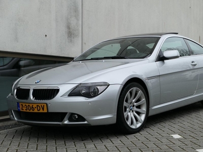 BMW 6-serie 630i Panodak Navi Leder Youngtimer