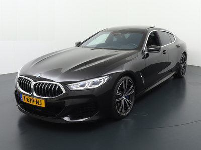 BMW 8 Serie Gran Coupé M850i xDrive High Executive BMW garantie 4-7-2025, BTW auto, PRIJS INCL BTW standverw, laser, pano 2x, M sport, nachtzicht