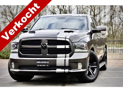 Dodge Ram 1500 SPORT | LUCHTVERING | 3500KG | CAMERA | 5.7 V8 402PK | LAGE BIJTELLING | DUBBELE CABINE | CREWCAB | LPG | FULL OPTION | STOELVERWARMING, VENTILATIE