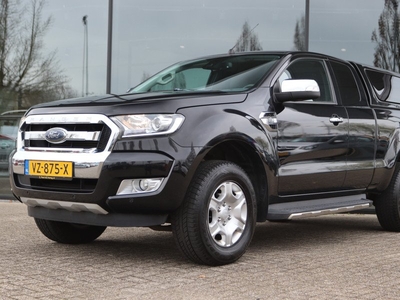 Ford Ranger 2.2 TDCi LIMITED SUPERCAB 160 PK 4WD AUT. | TREKHAAK 3500KG | ADAPTIVE CRUISE | LEDER | NAVI