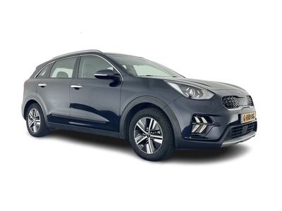 Kia Niro 1.6 GDi Hybrid DynamicLine (INCL-BTW) Aut. * NAVI-FULLMAP | KEYLESS | ADAPTIVE-CRUISE | 1/2-LEDER | CAMERA | ECC | PDC | LANE-ASSIST | COMFORT-SEATS | 16