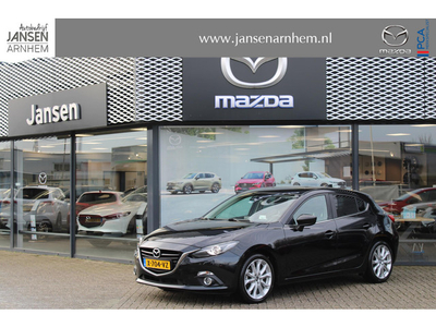 Mazda 3 HB 2.0 SKYACTIV-G 120 GT-M , Navi, Clima, Cruise, Bose, PDC, HUD, RVM, LMV 18 Inch, All Season, Stoelverwarming