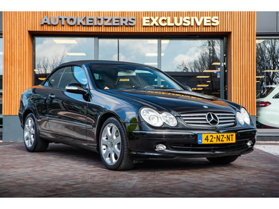 Mercedes-Benz CLK-klasse Cabrio 320 Avantgarde Xenon Youngtimer Leer Memory Stoelverw.