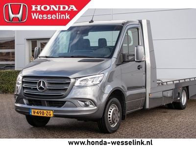 Mercedes-Benz Sprinter 519 3.0 CDI V6 AT Autotransporter | Oprijwagen Tijhof opbouw | Ad. Cruise | 10,25'' nav | Alarm kl. 3 | LED | Comfort pakket