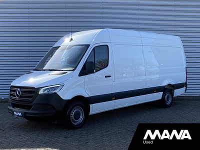 Mercedes-Benz Sprinter 314CDI 143pk L3H2 Automaat LED Cruise Airco Car-Play 360º Camera Sensoren Inklapbare-Buitenspiegels Bijrijdersbank Keyless-Start