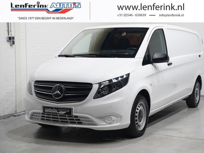 Mercedes-Benz Vito 116 CDI 163 pk Extra Lang Airco, Camera, Audio 30 Bumpers in Kleur, Cruise Control, PDC V+A, 3-Zits