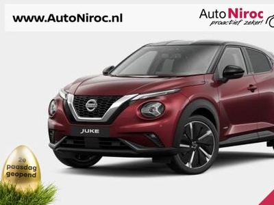 Nissan Juke Hybrid 145 N-Design | AUTOMAAT | TWO-TONE | € 3.000,- VOORRAADKORTING |