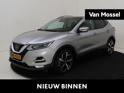 Nissan Qashqai 1.2 Tekna | Panoramadak | Half leder | Camera's rondom | Lichte rooklucht