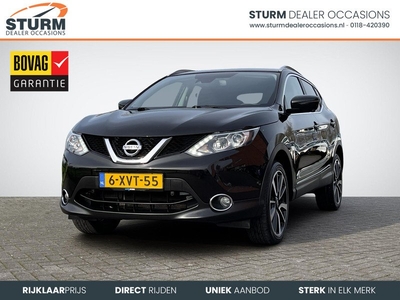 Nissan Qashqai 1.2 Tekna | Trekhaak | Navigatie | Leder | 360° Camera | Stoelverwarming | LED Koplampen | Dodehoek Detectie | Rijklaarprijs!