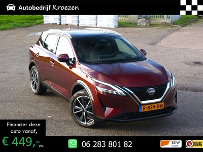 Nissan Qashqai 1.3 MHEV Xtronic Tekna | Org NL | 360 Camera | Head Up | Van 1e Eig. |