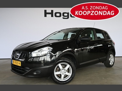 Nissan QASHQAI 1.6 Connect Edition Airco Cruise control Trekhaak Licht metaal 100% Onderhouden Inruil mogelijk