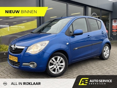 Opel Agila 1.0 Edition RIJKLAAR Incl. beurt - apk - Poetsen en garantie | Airco | LMV | Zeer lage km stand!