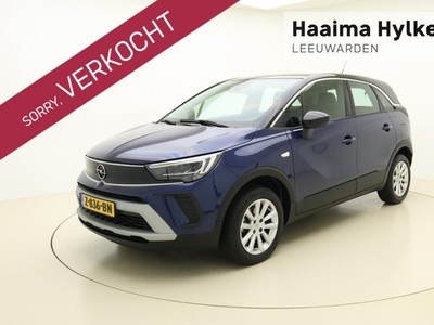 Opel Crossland 1.2 Turbo Elegance 130 pk Automaat | Navigatie | Cruise control | Achteruitrijcamera | Climate Control | Stoel & Stuurwielverwarming |