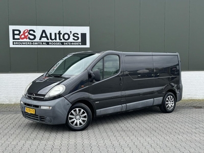 Opel Vivaro 2.5 CDTI L2H1 DC Marge Airco Trekhaak Apk Navigatie Camera