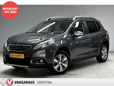 Peugeot 2008 1.2 PureTech Style/ Trekhaak!/ Multi.LEDER.Stuur+Flippers!/ Camera/ LED Dagrijverl./ 16''LMV/ Airco/ Navi/ Cruise/ Bluetooth/ USB&AUX/ Dakrails/ PDC V+A.