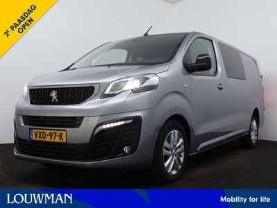 Peugeot Expert 2.0 BlueHDI 145 Long Dubbel Cabine | Navigatie | Camera | Betimmering | Climate Control | Bi-Xenon |