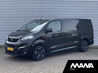 Peugeot Expert 231L L3H1 DC 2.0 BlueHDI 150pk Clima Sensoren Navi Cruise MirrorLink 12V Dodehoekdetectie Trekhaak Verwarmde-Voorruit/Spiegels