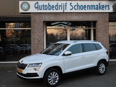 Skoda Karoq 1.5 TSI ACT Sportline Business LEER CAMERA STOELVERWARMING ACC CARPLAY DAB 2xPDC NAVI SFEERVERLICHTING