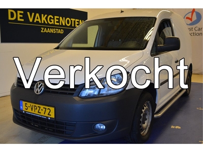 Volkswagen Caddy 1.6 TDI Airco Cruisec Centrvergr Sidebar Halfleer Audio-CD-USB mooie bestel met goeie functionele betimmering zie foto