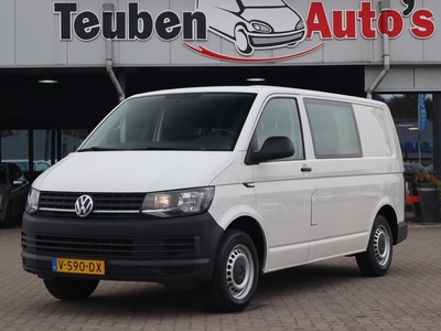 Volkswagen Transporter 2.0 TDI L1H1 Comfortline Airco, Trekhaak, Dubbel Cabine, Elektrische ramen