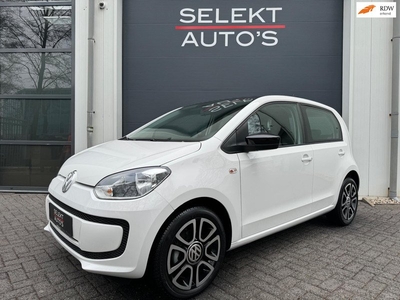 Volkswagen Up! 1.0 High Up! BlueMotion 75 Pk Panoramadak/Airco/Navigatie/Bluetooth/16 Inch/Elektrische Ramen/5-Deurs/Apk 03-2025