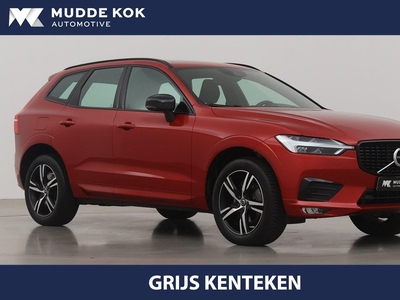 Volvo XC60 B4 AWD R-Design | GRIJS KENTEKEN | Camera | Stoel+Stuurverwarming | 19 Inch | Elek. Achterklep