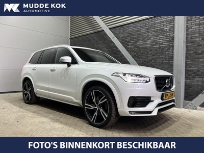 Volvo XC90 D5 AWD R-Design | GRIJS KENTEKEN | Panoramadak | 22 Inch | Head-Up | harman/kardon | ACC | BLIS