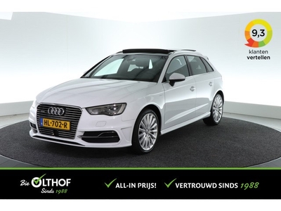 Audi A3 Sportback 1.4 e-tron PHEV / S-LINE / SCHUIF-KANTEL