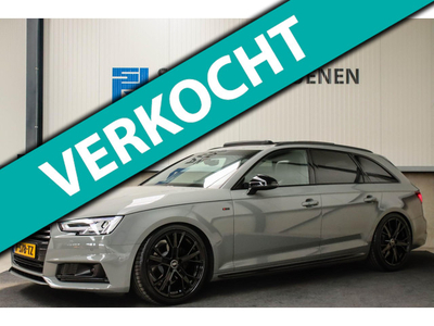 Audi A4 Avant 40 2.0TFSI S line Black Edition Facelift 190pk S-Tronic! 1e Eig|DLR|Panoramadak|Virtual Cockpit|Leder|LED|ACC|Black