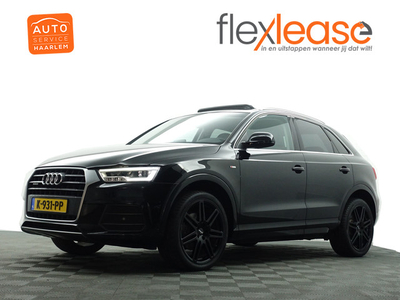 Audi Q3 2.0 TFSI Quattro S-line Aut- Panodak, Xenon Led, Sport Leder, Keyless, Park Assist