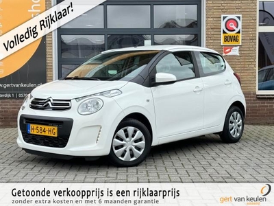 Citroen C1 1.0 VTI 72pk FEEL 5-DEURS/AIRCO/BLUETOOTH/NL-AUTO/1E EIG.