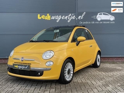 Fiat 500 0.9 TwinAir Lounge Automaat *schuifdak *VERKOCHT*