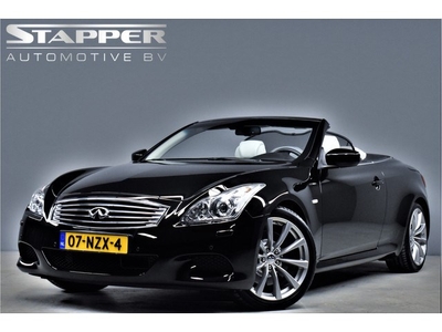 Infiniti G Cabrio 37 GT 320pk V6 Automaat Premium Org.NL Xenon/Navi/Led/Leer/Bose/Keyless/Camera/Sto