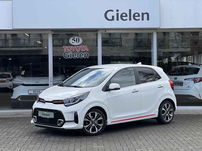 Kia Picanto 1.2 84pk 5-zits GT-Line | Dodehoekherkenning, Parkeersensoren, Navigatie, Camera, Stoel + Stuurverwarming, Leer, Keyless