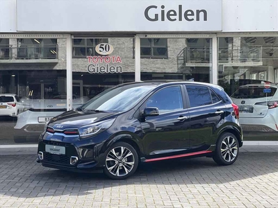 Kia Picanto 1.2 84pk 5-zits GT-Line | Dodehoekherkenning, Parkeersensoren, Navigatie, Camera, Stoel + Stuurverwarming, Leer, Keyless