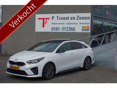 Kia ProCeed 1.6 CRDi GT-PlusLine AUTOMAAT/ NAVIGATIE/CLIMA-AIRCO/PARKEERCAMERA & SENSOREN/L.M. VELGEN/PANO DAK/LEDER/MEMORY CHAIR/FULL OPTIO